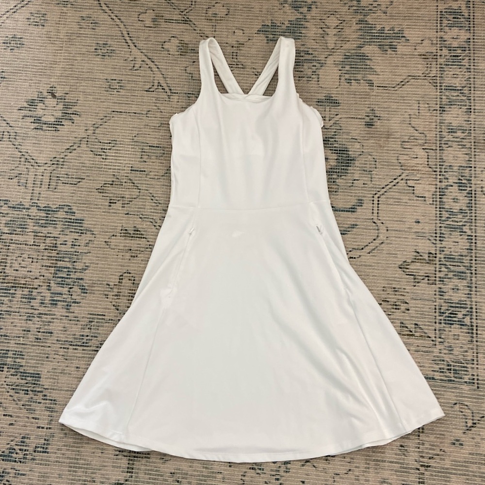 Zella White Athletic Dress